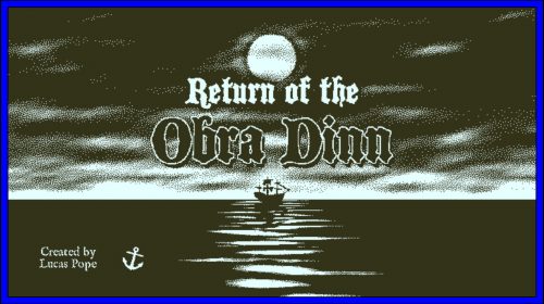 Return of the Obra Dinn (PS4) Review