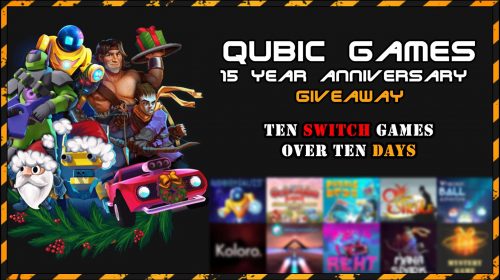Ten FREE Switch games for Qubic Games’ 15th Anniversary