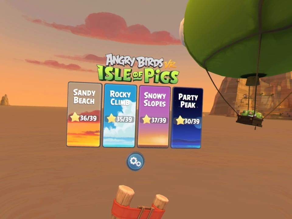 Angry Birds VR Isle of Pigs 1