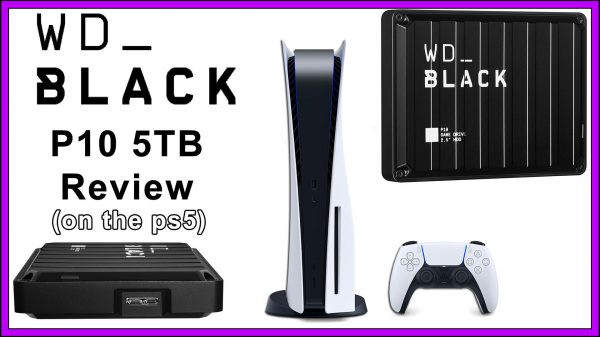 Western Digital WD_BLACK P10 5TB External HDD (Hardware) Review and PS5 setup tutorial